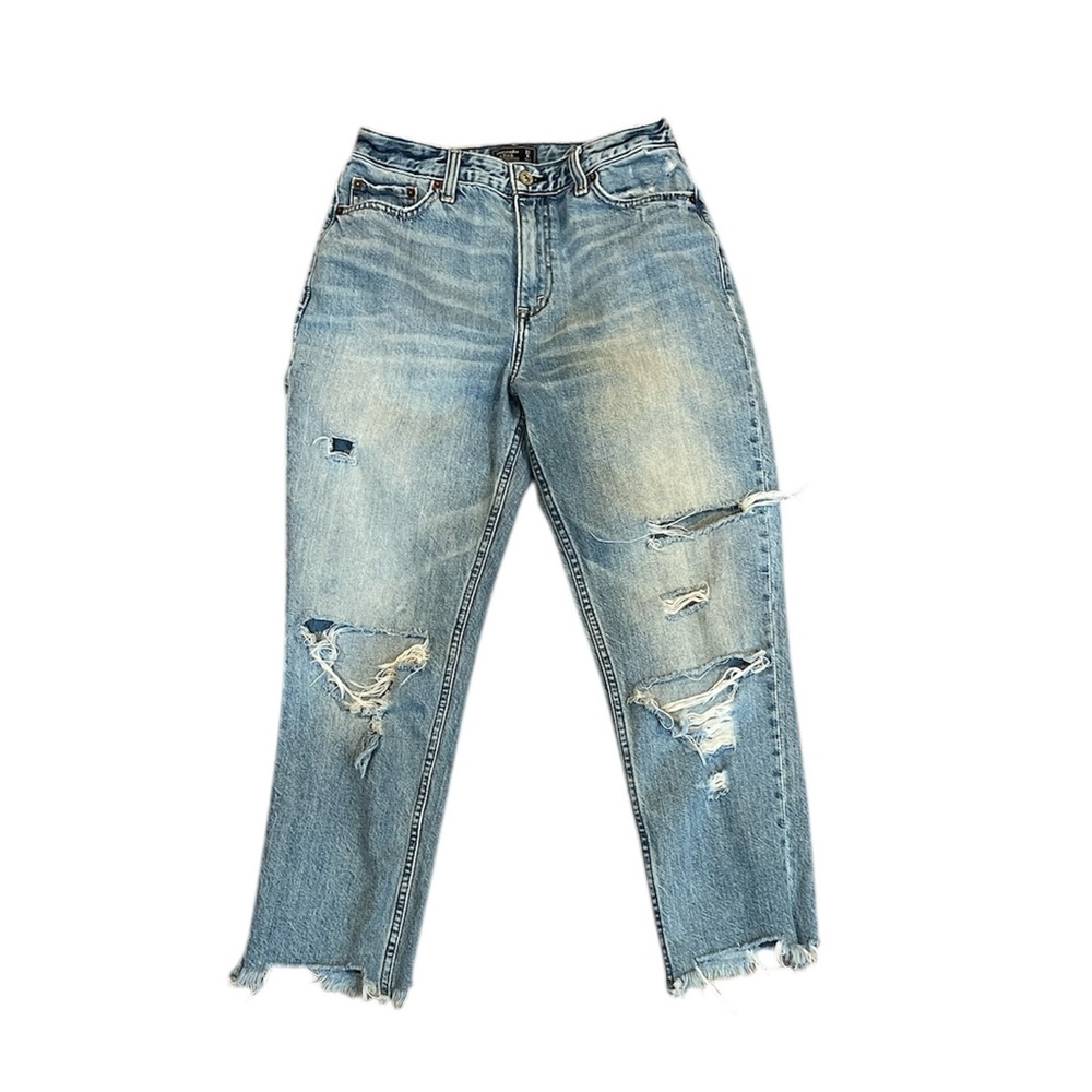 Abercrombie & Fitch Annie Girlfriend Distressed Jeans Size 27/4R
